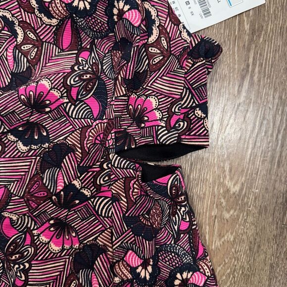 NWT Zara Trafaluc Pink Cut Out Mini Dress Sz M - Picture 3 of 8